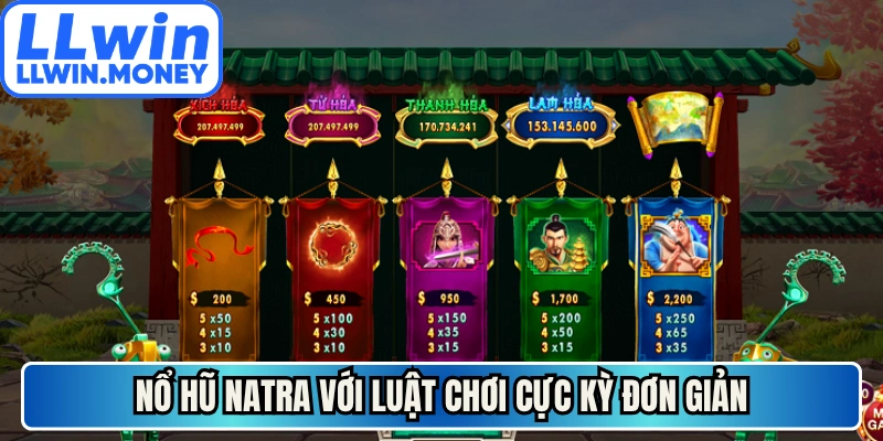 Nổ Hũ Natra - Tựa Game Đồ Họa Đẹp Và Cơ Hội Trúng Cao 2 Nổ hũ Natra với luật chơi cực kỳ đơn giản